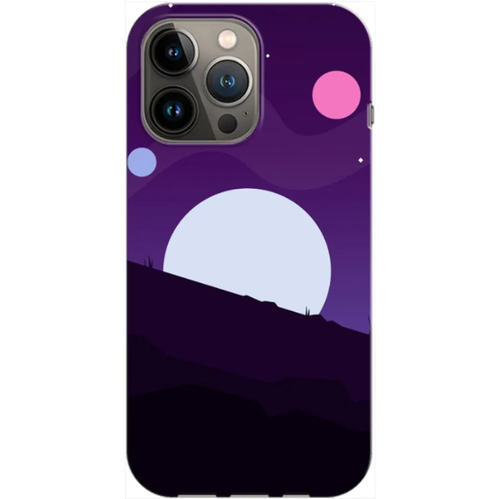 Husa Apple iPhone 12 / iPhone 12 Pro model Minimal Night, Silicon, TPU, Viceversa - Viceversa