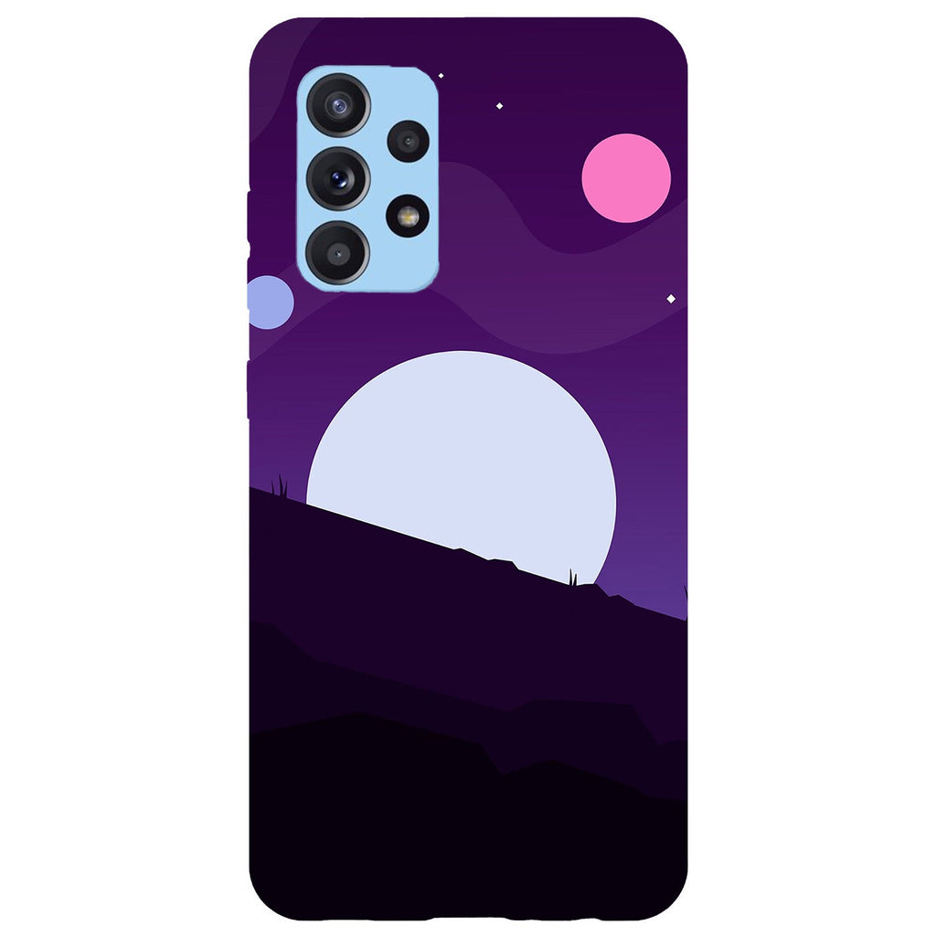 Husa Samsung Galaxy Galaxy A72 model Minimal Night, Silicon, TPU, Viceversa