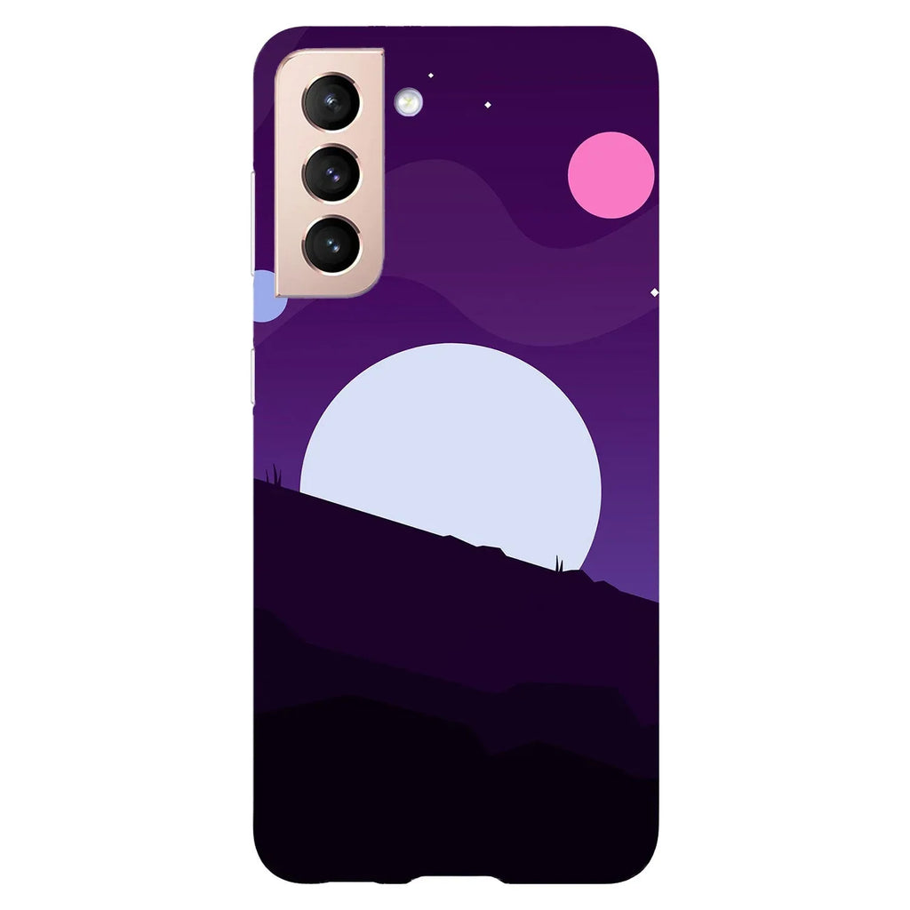Husa Samsung Galaxy S21 Plus model Minimal Night, Silicon, TPU, Viceversa - Viceversa