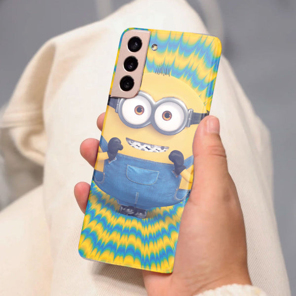 Husa compatibila cu Samsung Galaxy S21 FE model Minnions The Rise of Gru, Silicon, TPU, Viceversa