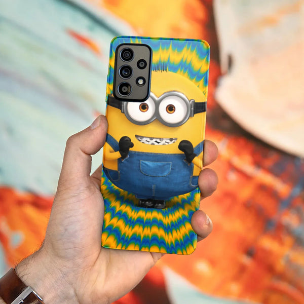 Husa compatibila cu Samsung Galaxy A53 5G model Minnions The Rise of Gru, Silicon, TPU, Viceversa - Viceversa