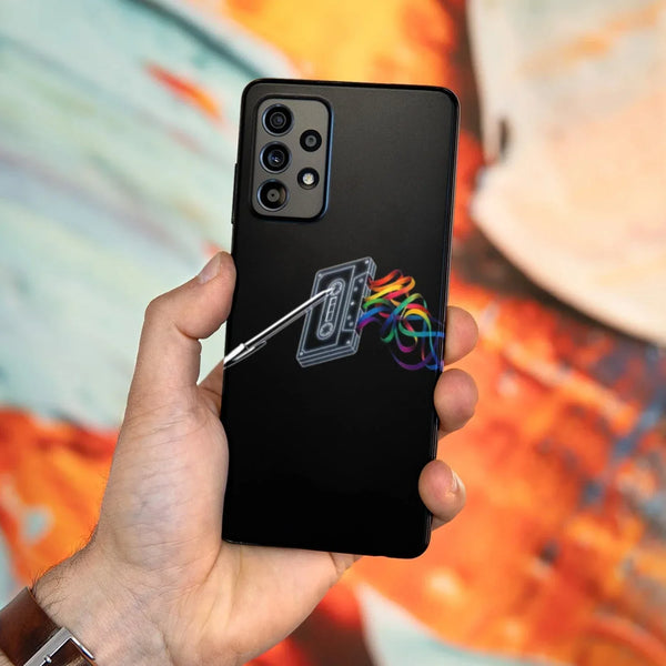 Husa compatibila cu Samsung Galaxy A22 4G model Mixtape, Silicon, TPU, Viceversa - Viceversa