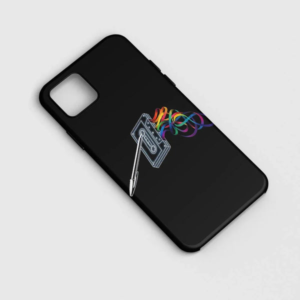 Husa Apple iPhone 12 Mini model Mixtape, Silicon, TPU, Viceversa - Viceversa