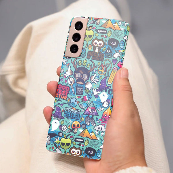Husa Samsung Galaxy S21 FE model Modern Graffity, Silicon, TPU, Viceversa