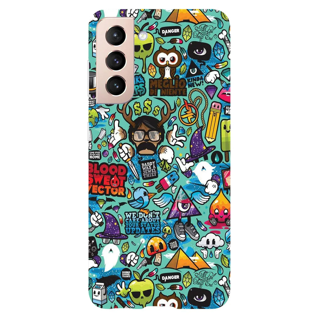 Husa Samsung Galaxy S21 FE model Modern Graffity, Silicon, TPU, Viceversa - Viceversa