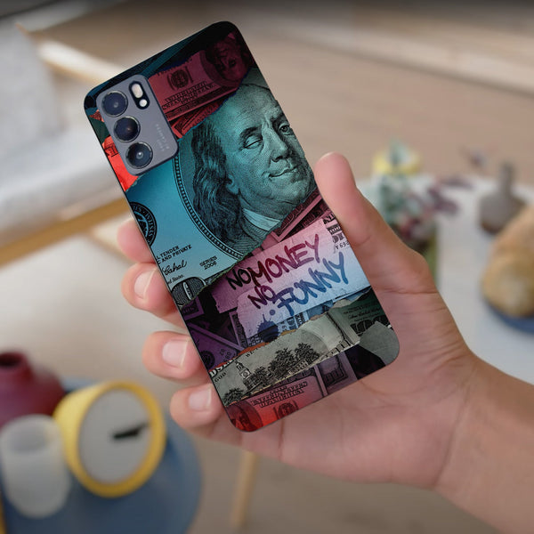 Husa compatibila cu Oppo Reno 5 4G model Money, Silicon, TPU, Viceversa