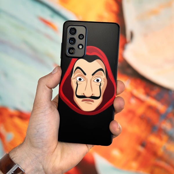 Husa compatibila cu Samsung Galaxy A73 5G model Money Heist, Silicon, TPU, Viceversa