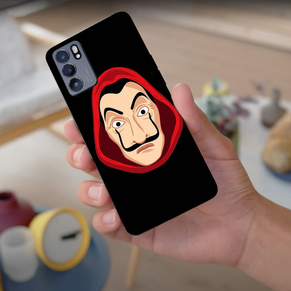 Husa compatibila cu Oppo Reno 5 4G model Money Heist, Silicon, TPU, Viceversa