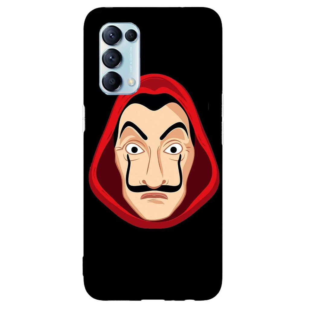 Husa compatibila cu Oppo Find X2 model Money Heist, Silicon, TPU, Viceversa - Viceversa