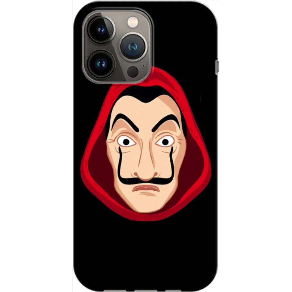 Husa compatibila cu Apple iPhone 14 Pro model Money Heist, Silicon, TPU, Viceversa - Viceversa