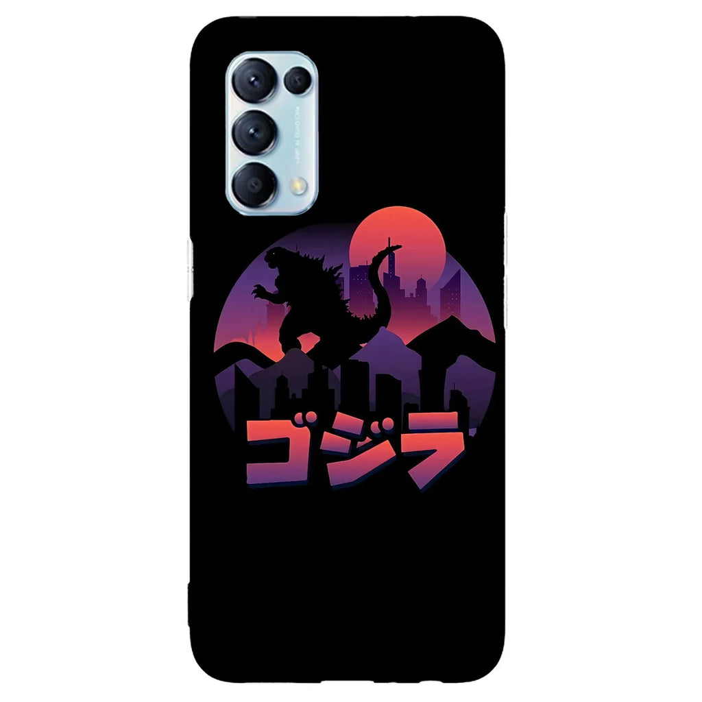 Husa compatibila cu Oppo A12 5G model Monster Attack, Silicon, TPU, Viceversa - Viceversa