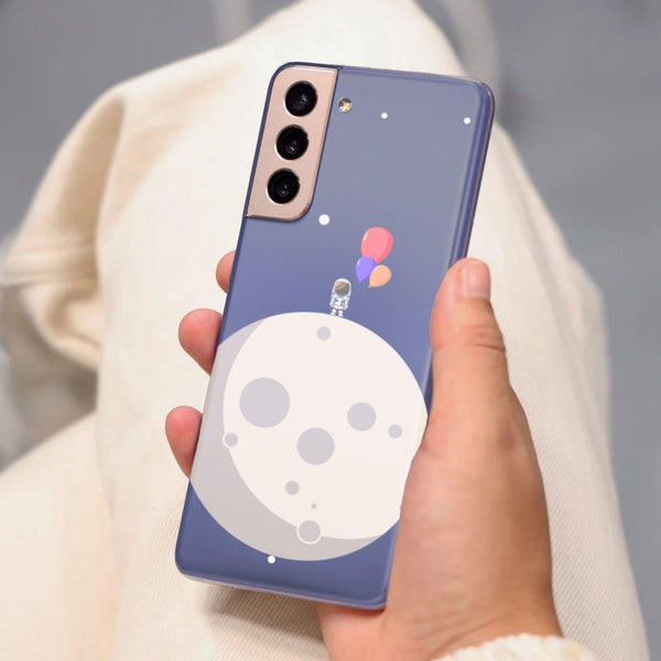 Husa Samsung Galaxy S21 FE model Moon Party, Silicon, TPU, Viceversa