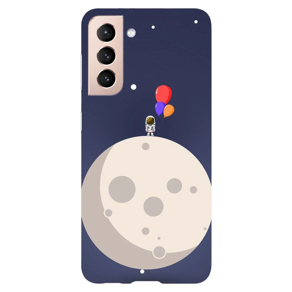 Husa Samsung Galaxy S21 Plus model Moon Party, Silicon, TPU, Viceversa - Viceversa