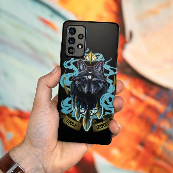 Husa compatibila cu Samsung Galaxy A73 5G model Moon Wolf, Silicon, TPU, Viceversa