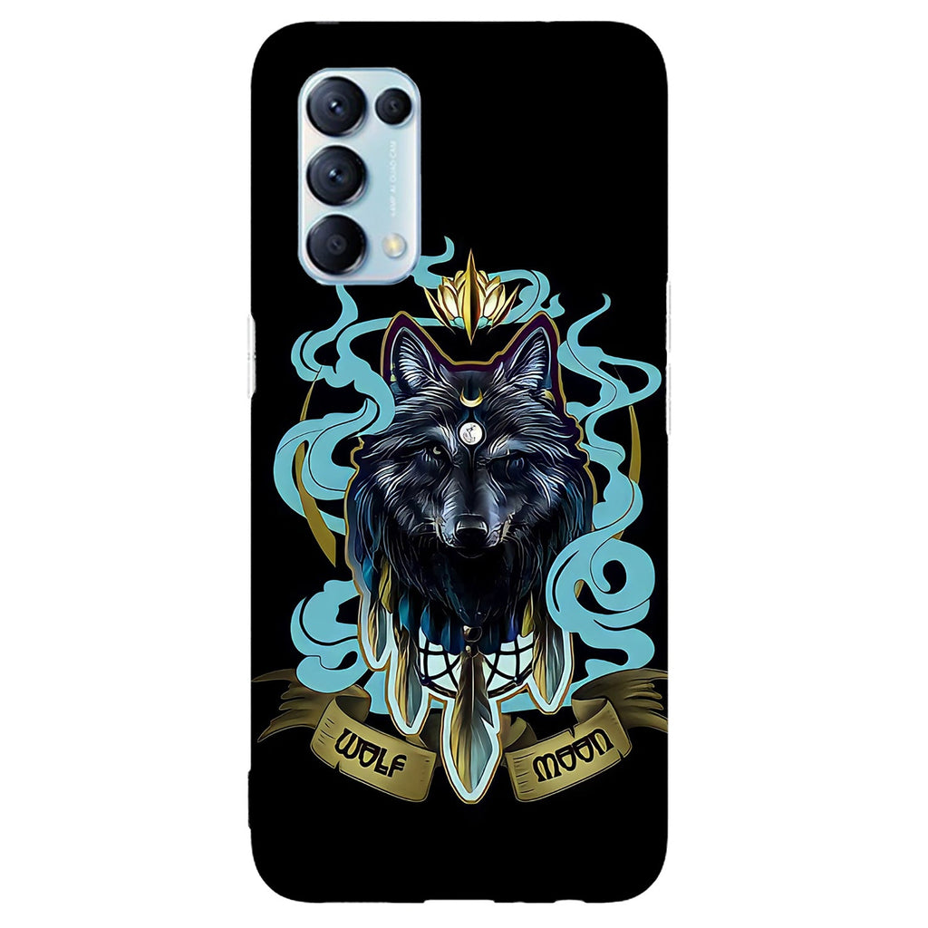 Husa compatibila cu Oppo Reno 5 4G model Moon Wolf, Silicon, TPU, Viceversa