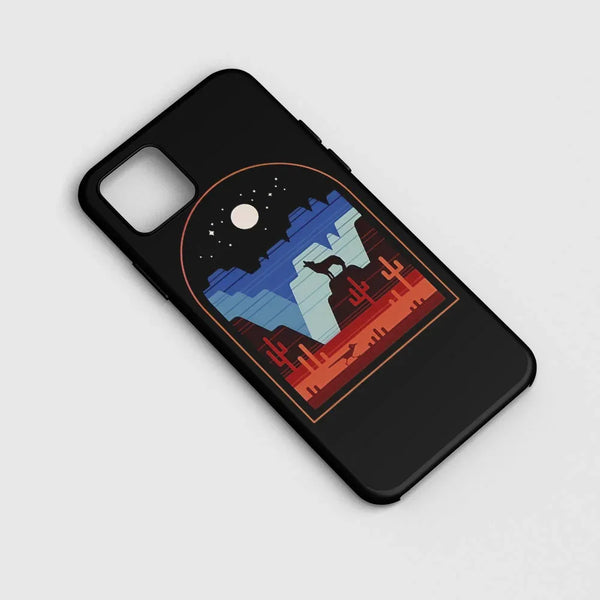 Husa Apple iPhone 11 model Moon howler, Silicon, TPU, Viceversa - Viceversa