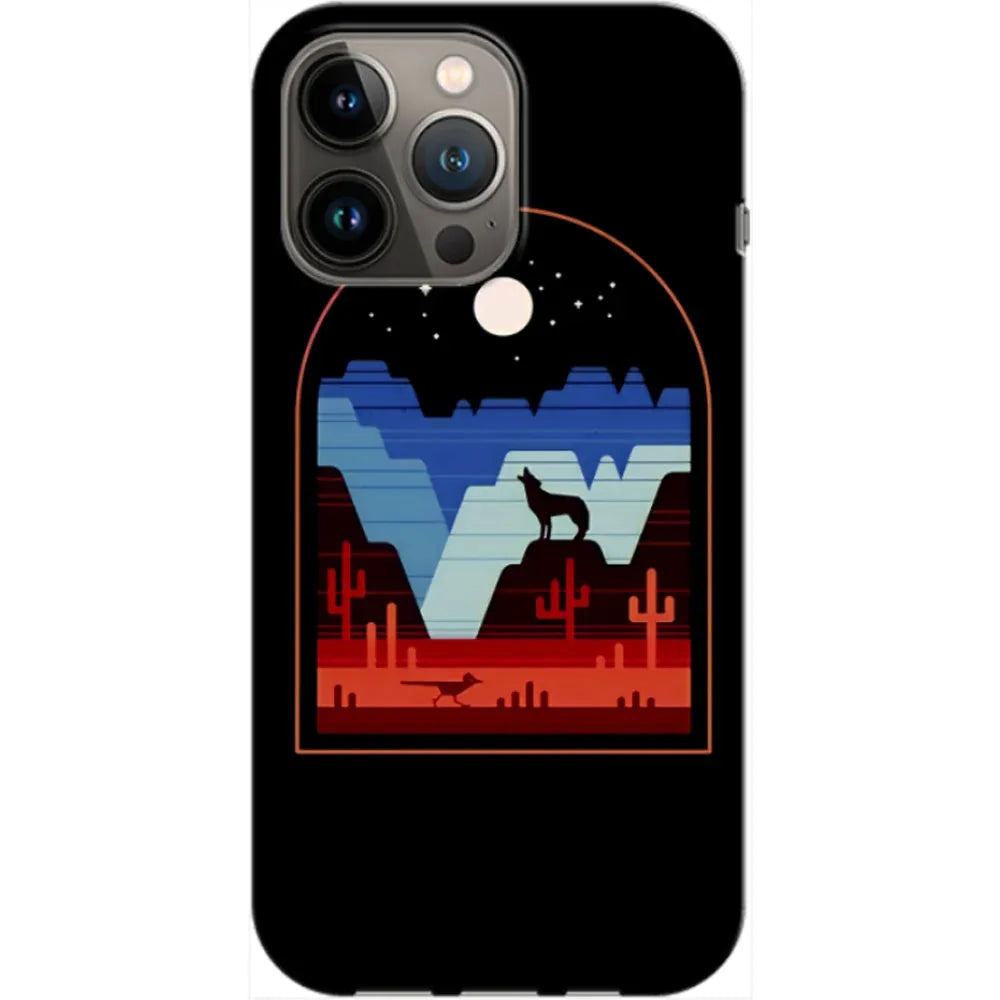 Husa Apple iPhone 12 / iPhone 12 Pro model Moon howler, Silicon, TPU, Viceversa - Viceversa