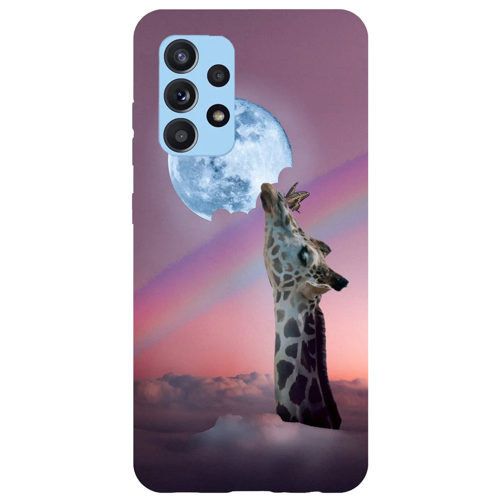 Husa compatibila cu Samsung Galaxy A53 5G model Moon snack, Silicon, TPU, Viceversa - Viceversa