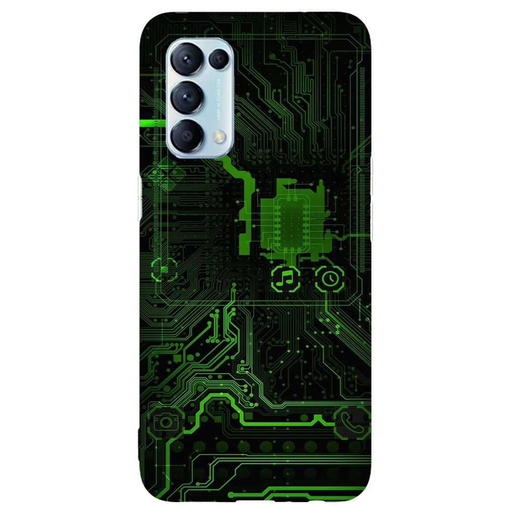 Husa compatibila cu Oppo Reno 4 Pro 5G model Motherboard, Silicon, TPU, Viceversa - Viceversa