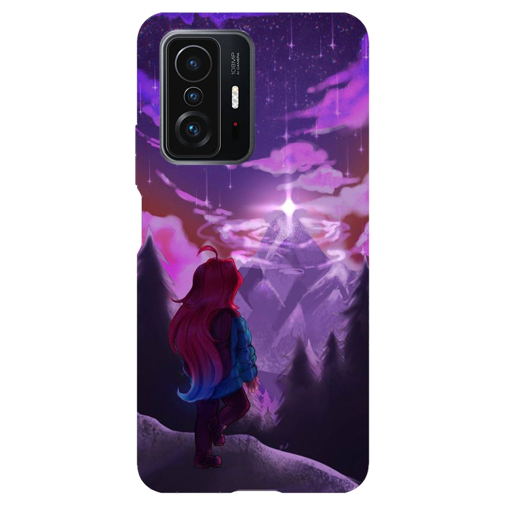 Husa compatibila cu Xiaomi Mi 11 Lite model Mount Celeste, Silicon, TPU, Viceversa