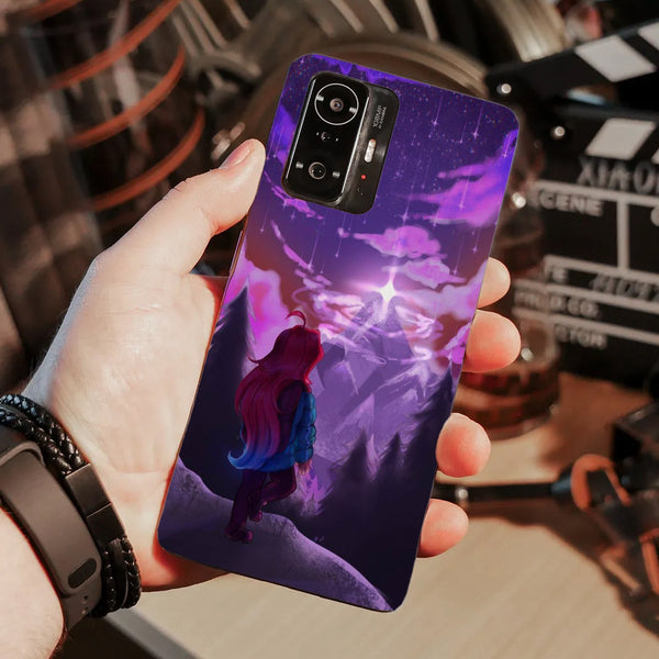 Husa compatibila cu Xiaomi Mi 11 Lite model Mount Celeste, Silicon, TPU, Viceversa