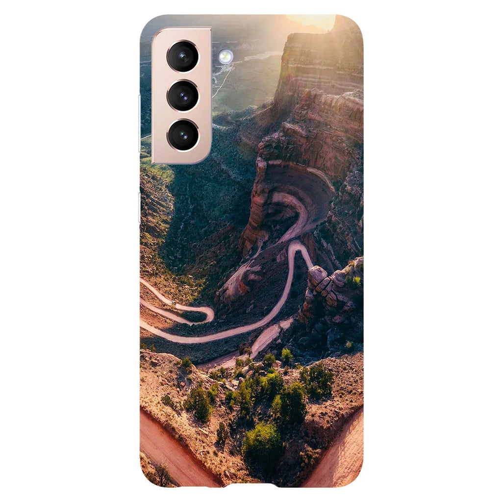 Husa Samsung Galaxy S21 FE model Mountain Path, Silicon, TPU, Viceversa - Viceversa