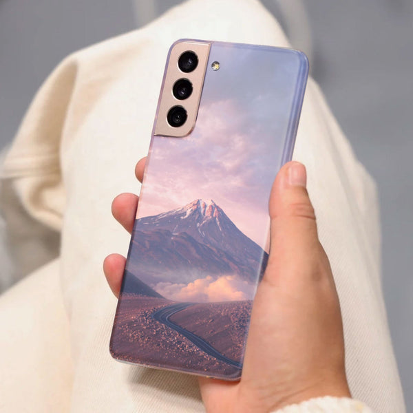 Husa compatibila cu Samsung Galaxy S21 FE model Mountain Top, Silicon, TPU, Viceversa