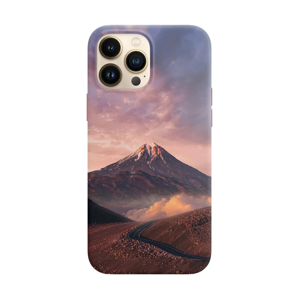 Husa compatibila cu Apple iPhone 14 Pro model Mountain Top, Silicon, TPU, Viceversa - Viceversa