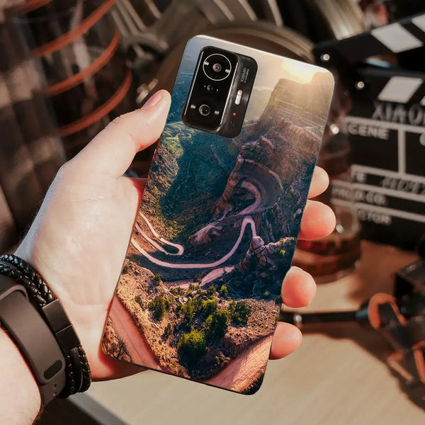 Husa compatibila cu Poco M3 Pro model Mountain Path, Silicon, TPU, Viceversa - Viceversa