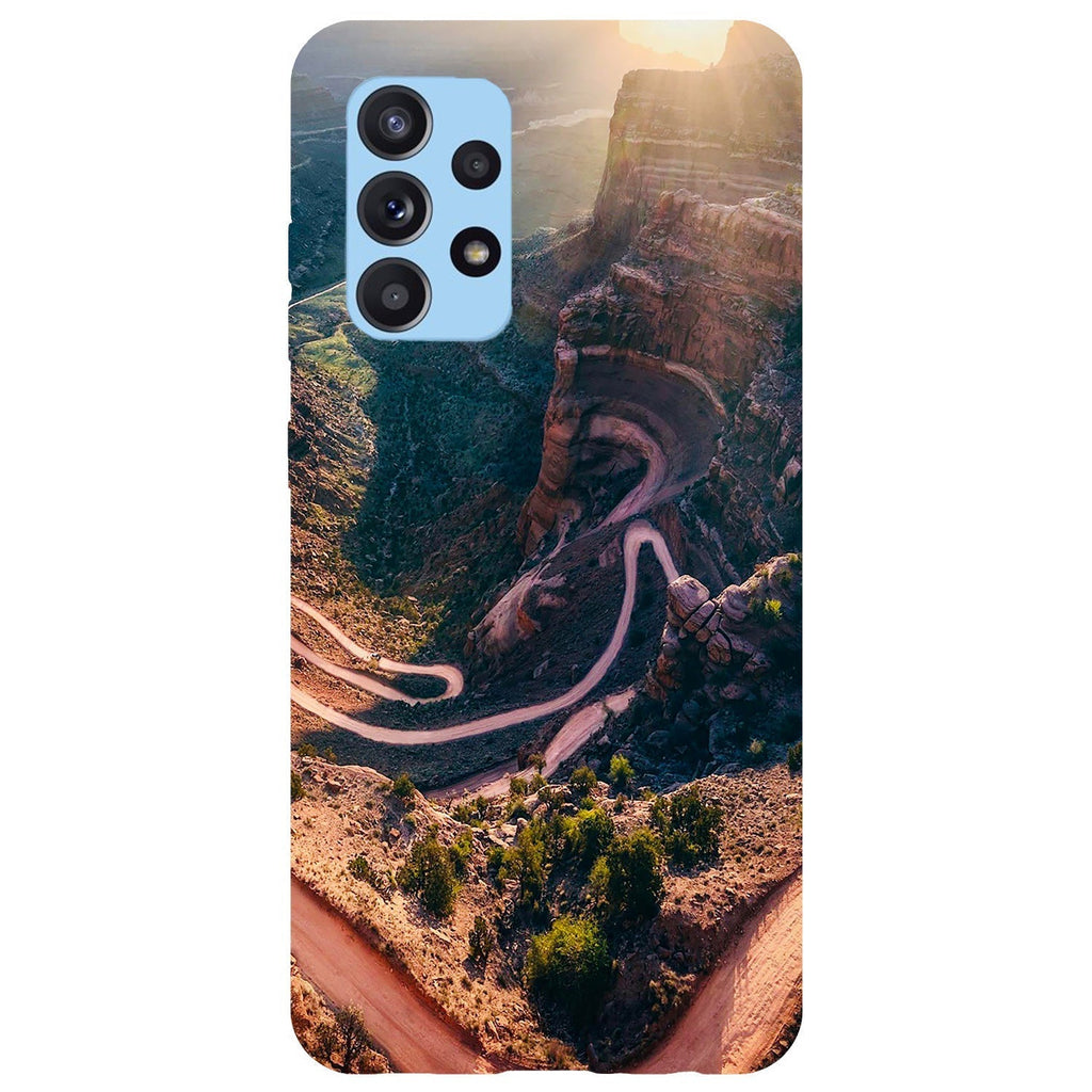 Husa compatibila cu Samsung Galaxy A73 5G model Mountain Path, Silicon, TPU, Viceversa