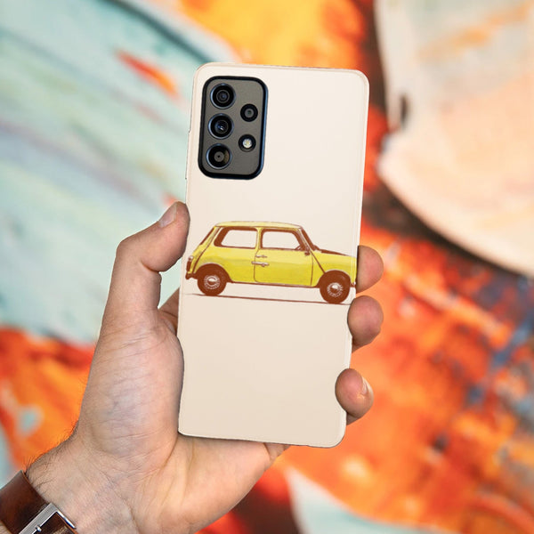 Husa Samsung Galaxy Galaxy A72 model Mr Bean Mini Cooper, Silicon, TPU, Viceversa