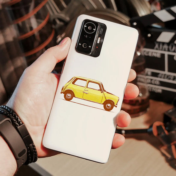 Husa compatibila cu Xiaomi Mi 11 Lite model Mr Bean Mini Cooper, Silicon, TPU, Viceversa