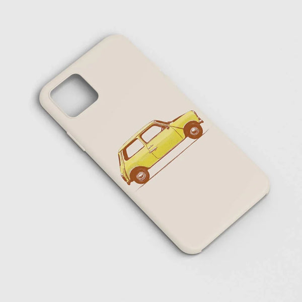 Husa Apple iPhone 12 Mini model Mr Bean Mini Cooper , Silicon, TPU, Viceversa - Viceversa