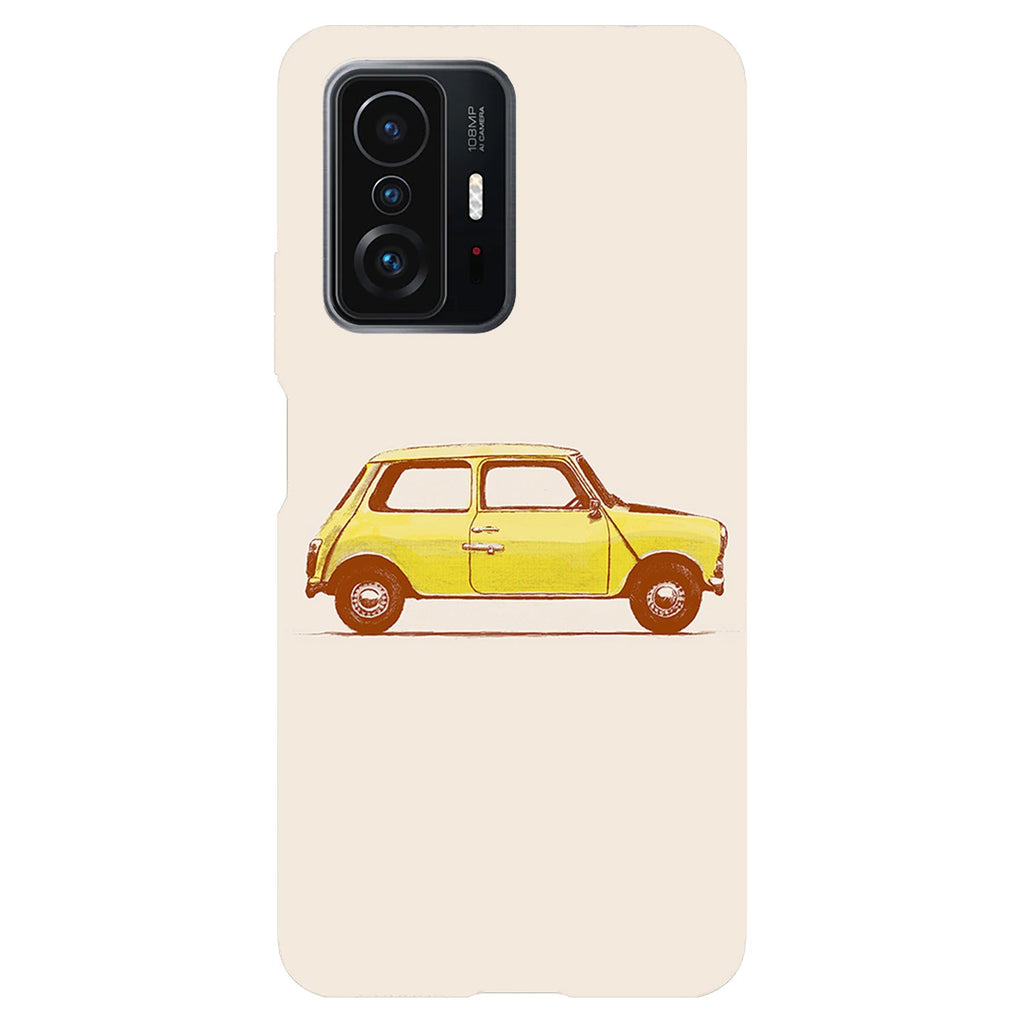 Husa compatibila cu Xiaomi Mi 11 Lite model Mr Bean Mini Cooper, Silicon, TPU, Viceversa