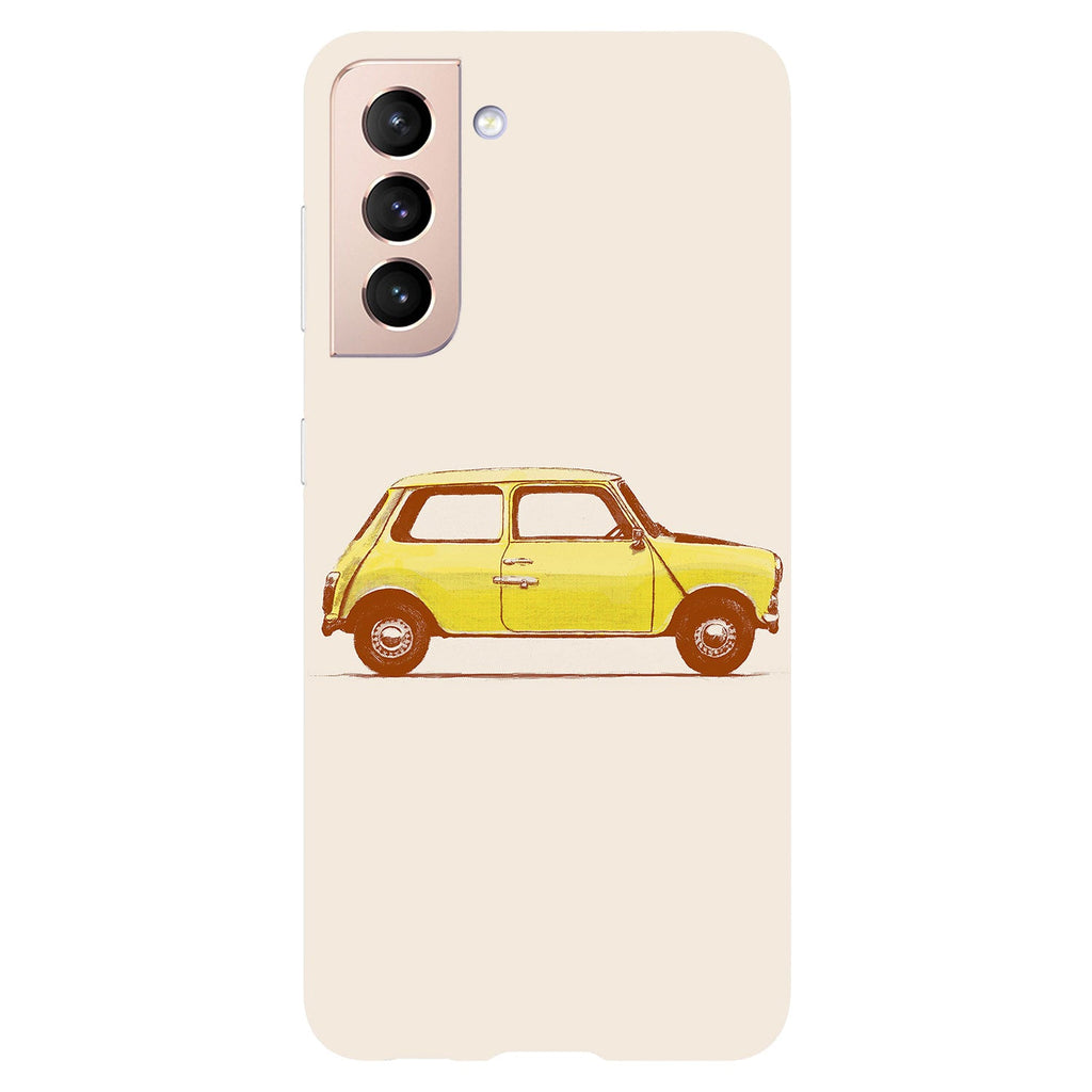 Husa Samsung Galaxy S21 FE model Mr Bean Mini Cooper , Silicon, TPU, Viceversa
