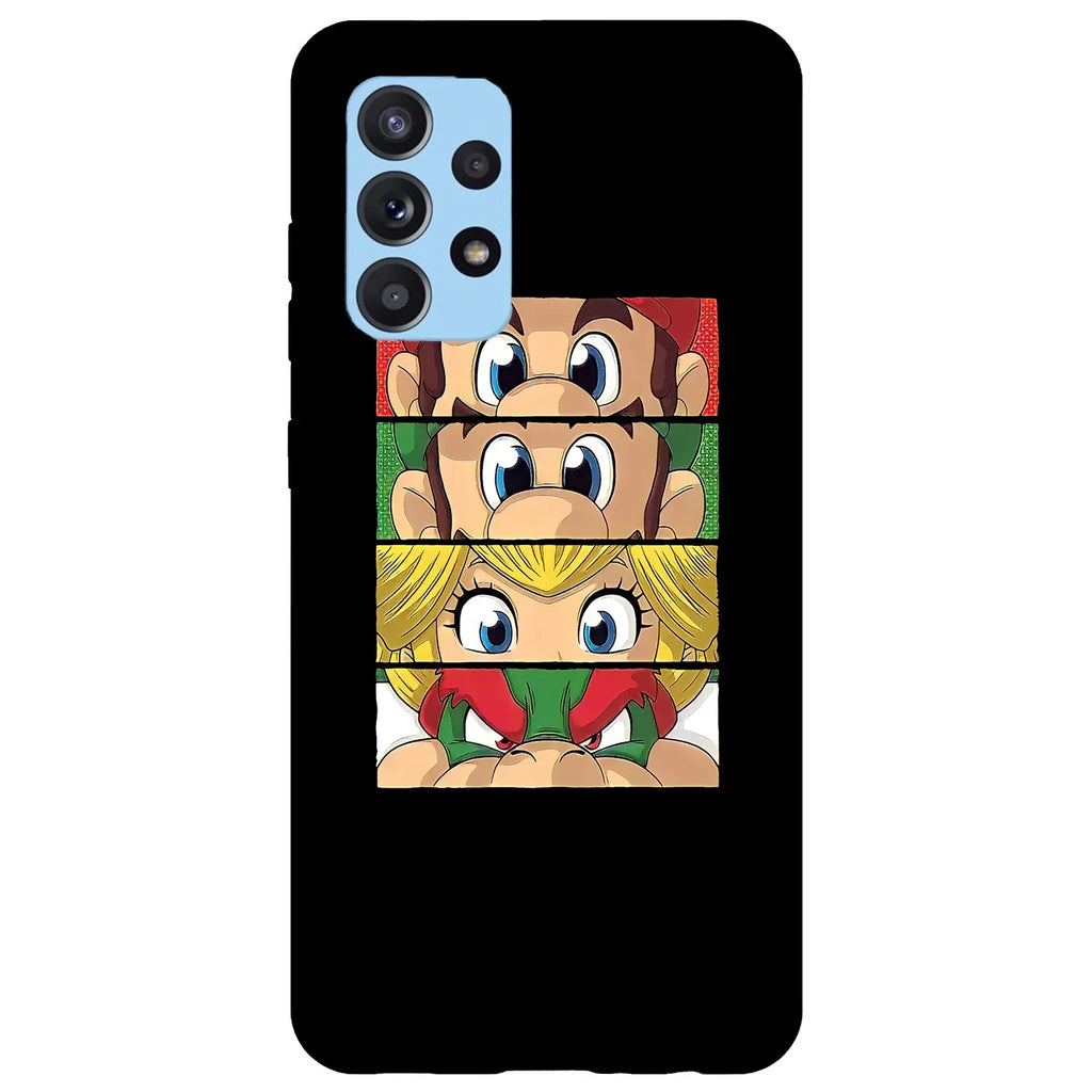 Husa compatibila cu Samsung Galaxy A53 5G model Mushroom Kindom, Silicon, TPU, Viceversa - Viceversa