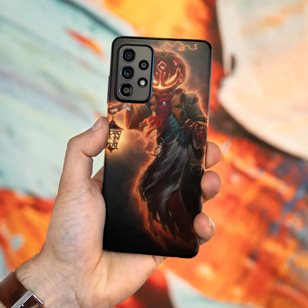 Husa compatibila cu Samsung Galaxy A53 5G model Mystical pumkin, Silicon, TPU, Viceversa - Viceversa