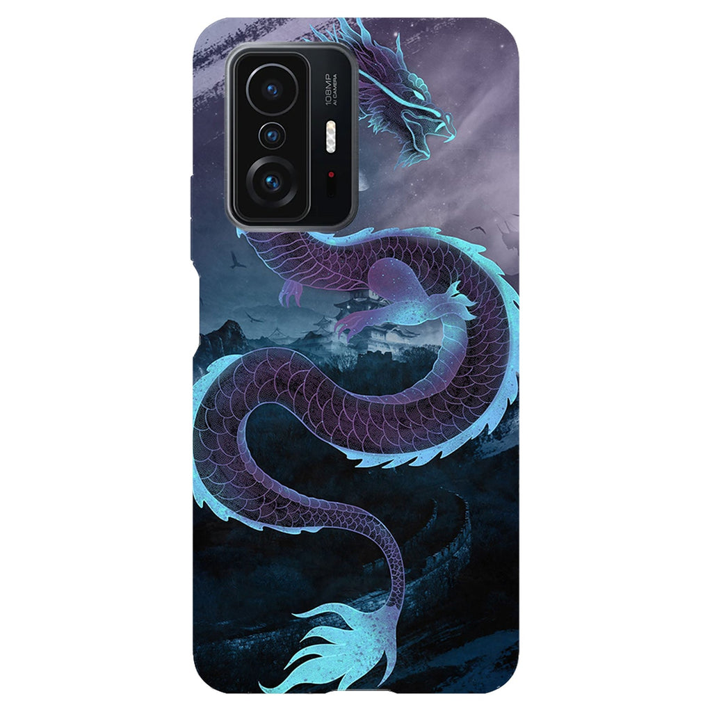 Husa compatibila cu Xiaomi Mi 11 Lite model Mythic Dragon, Silicon, TPU, Viceversa