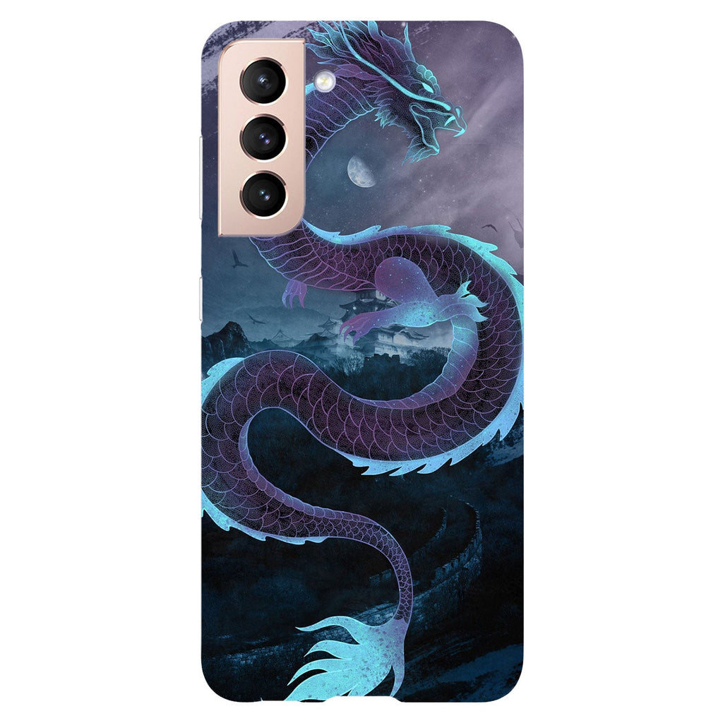Husa Samsung Galaxy S21 FE model Mythic Dragon, Silicon, TPU, Viceversa