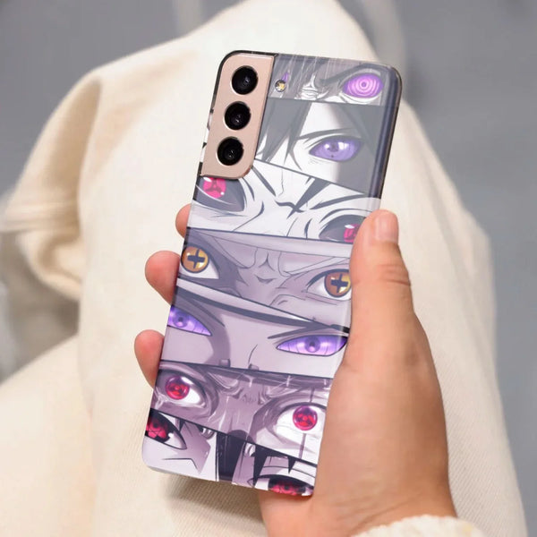 Husa compatibila cu Samsung Galaxy S20 Ultra model Naruto Eyes Jutsu, Silicon, TPU, Viceversa - Viceversa