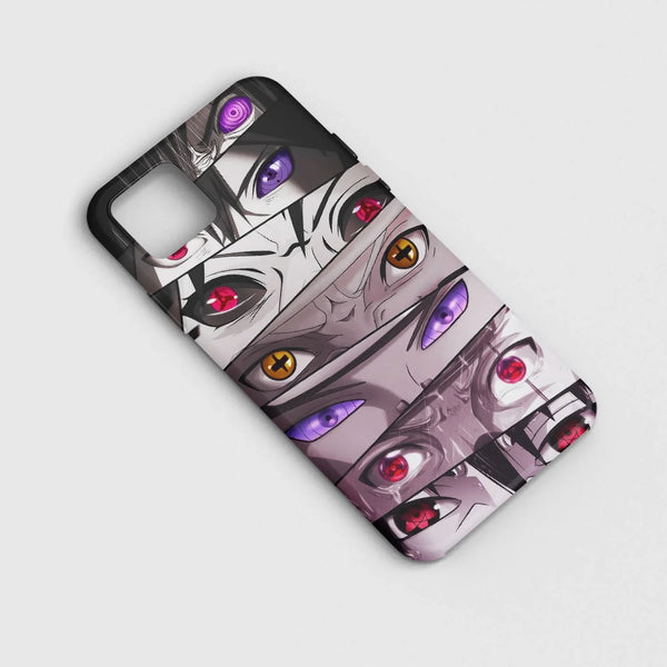 Husa compatibila cu Apple iPhone 12 Mini model Naruto Eyes Jutsu, Silicon, TPU, Viceversa - Viceversa