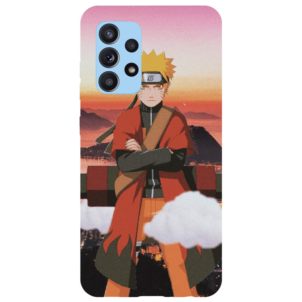 Husa compatibila cu Samsung Galaxy A53 5G model Naruto Sage Mode, Silicon, TPU, Viceversa