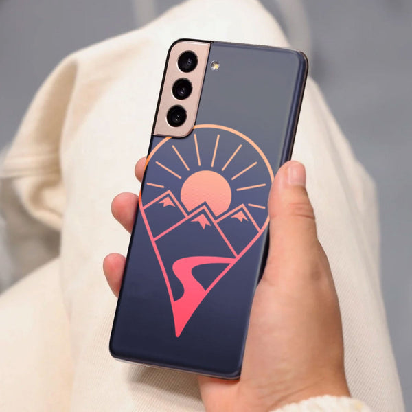 Husa Samsung Galaxy S21 FE model Nature Map Pin, Silicon, TPU, Viceversa