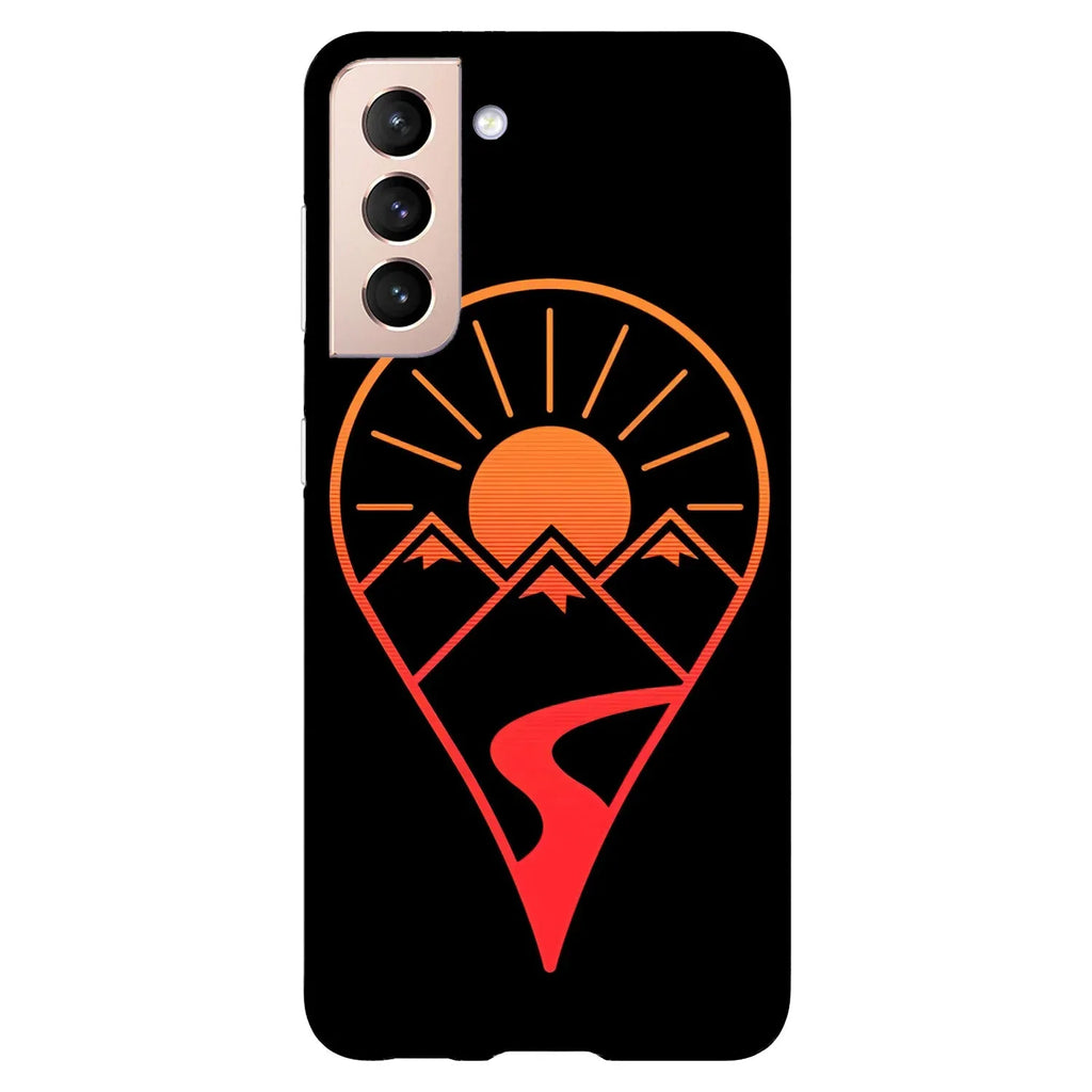 Husa Samsung Galaxy S21 Plus model Nature Map Pin, Silicon, TPU, Viceversa - Viceversa