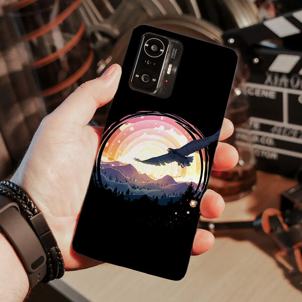 Husa compatibila cu Xiaomi Mi 11 Lite model Nature watcher, Silicon, TPU, Viceversa