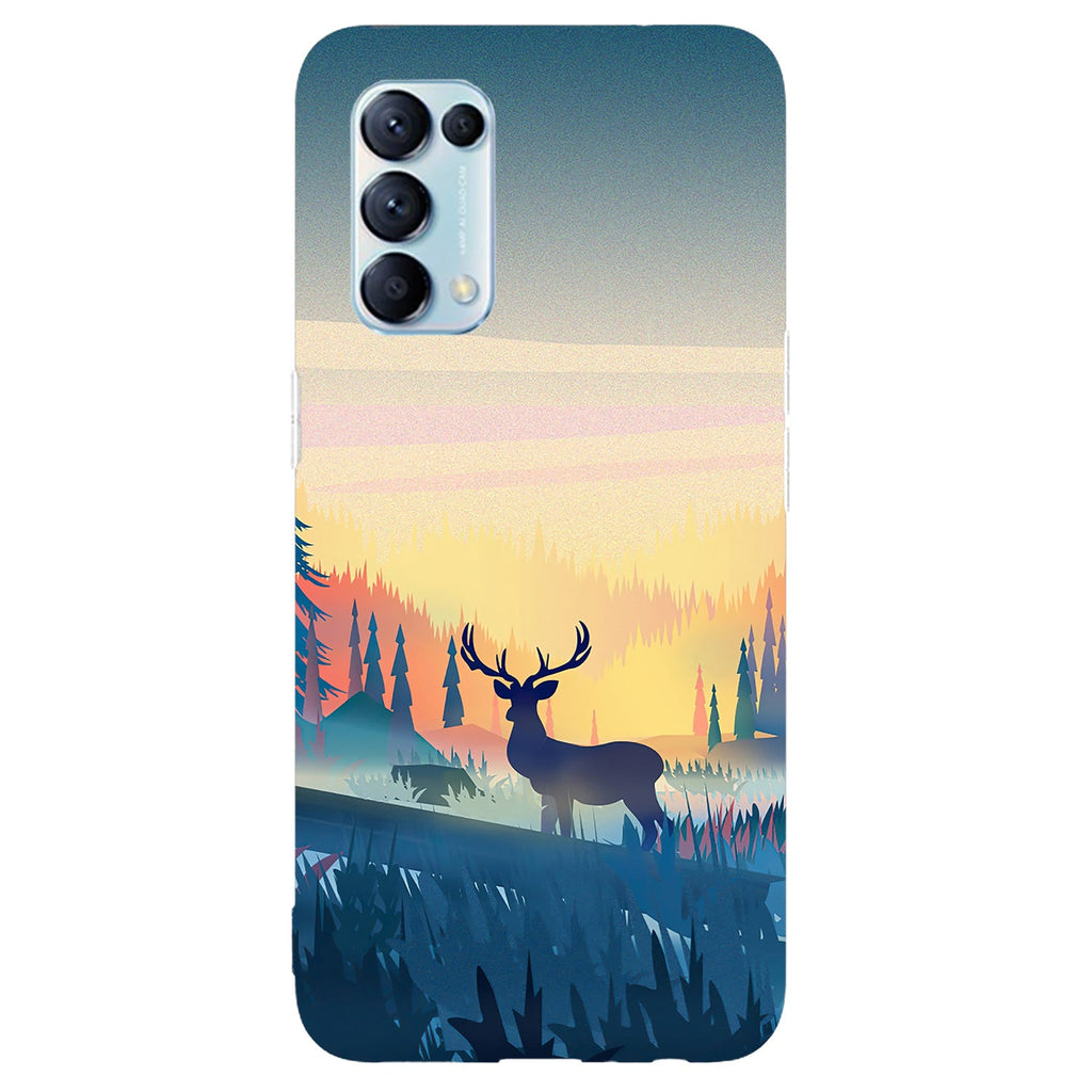 Husa compatibila cu Oppo Reno 5 4G model Nature, Silicon, TPU, Viceversa