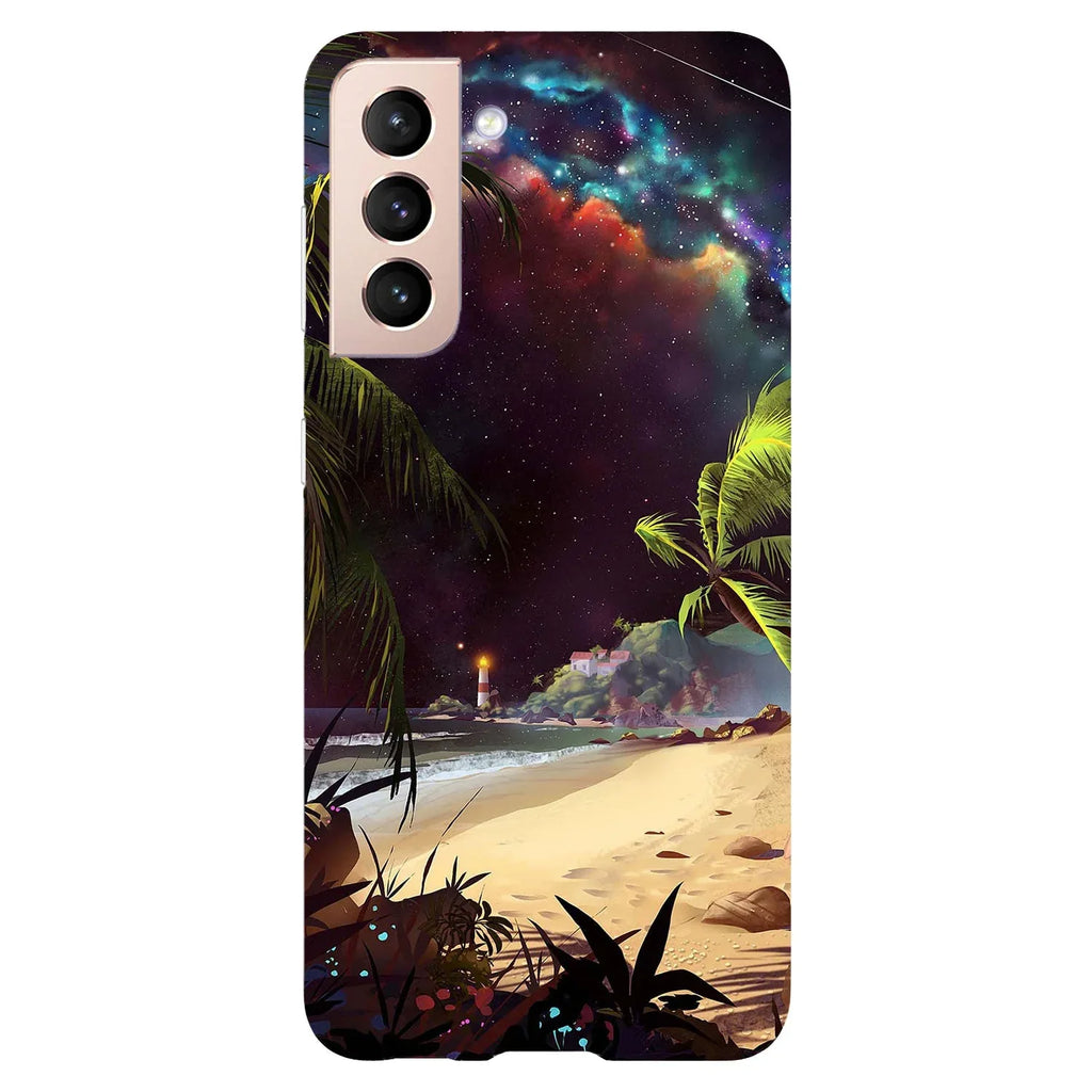 Husa compatibila cu Samsung Galaxy S20 Plus model Nebula island, Silicon, TPU, Viceversa - Viceversa