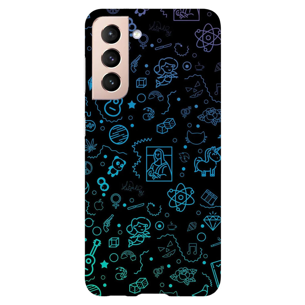Husa cu Samsung Galaxy S22 model Neon Art, Silicon, TPU, Viceversa - Viceversa