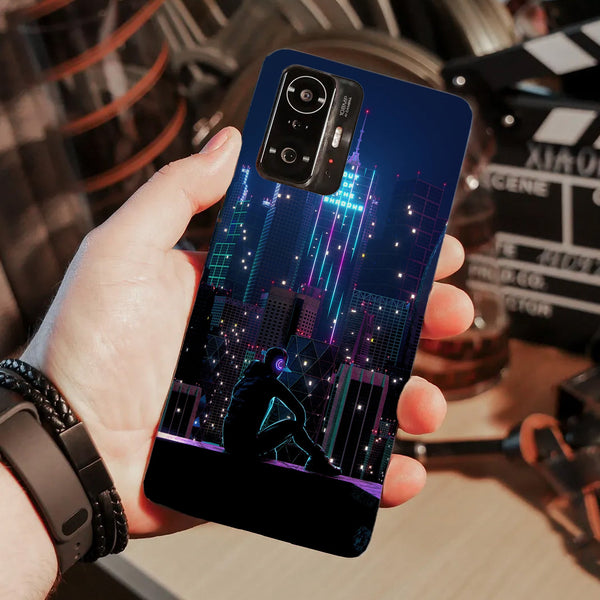 Husa compatibila cu Xiaomi Mi 11 Lite model Neon City, Silicon, TPU, Viceversa