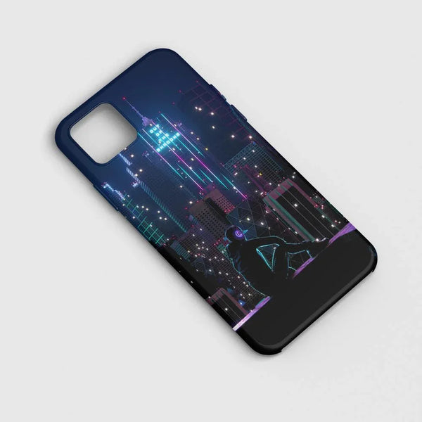 Husa Apple iPhone 13 model Neon City, Silicon, TPU, Viceversa - Viceversa